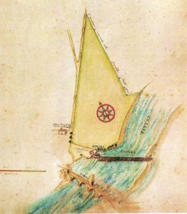 disegno ponte 1600