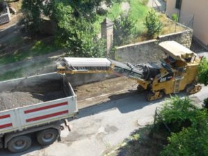asfaltatura strade ponte san giovanni