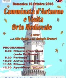 Camminata d’autunno e Orto medievale