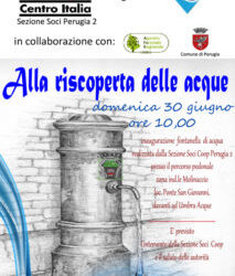 Inaugurazione fontanella d’acqua presso il percorso pedonale Molinaccio