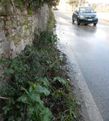 Lavori per sistemazione delle banchine stradali di Via S.Girolamo