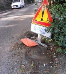 Via San Girolamo, dove sono cunette e fossi di guardia ai lati delle strade?